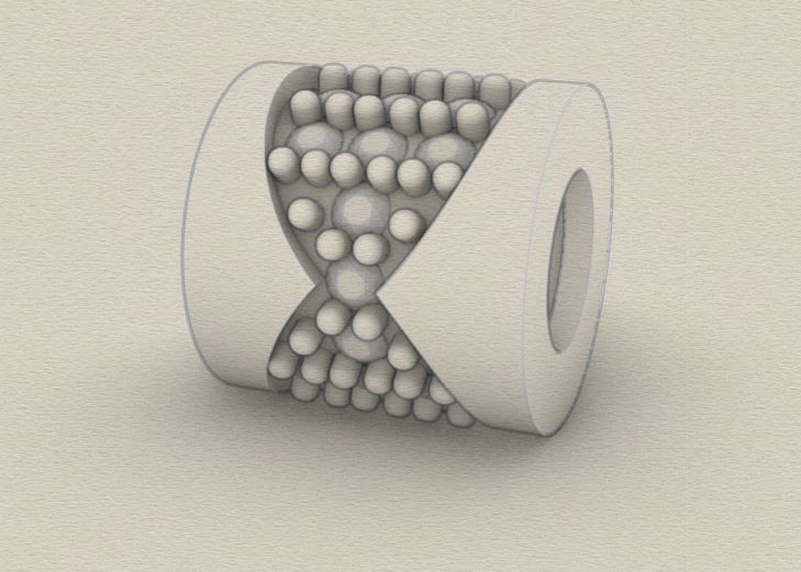 Charm Bulgari style model 3D print model_2