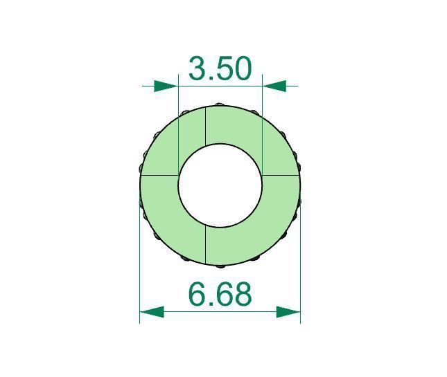 Charm Bulgari style model 3D print model_4