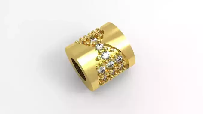 Charm Bulgari style model 3D print model