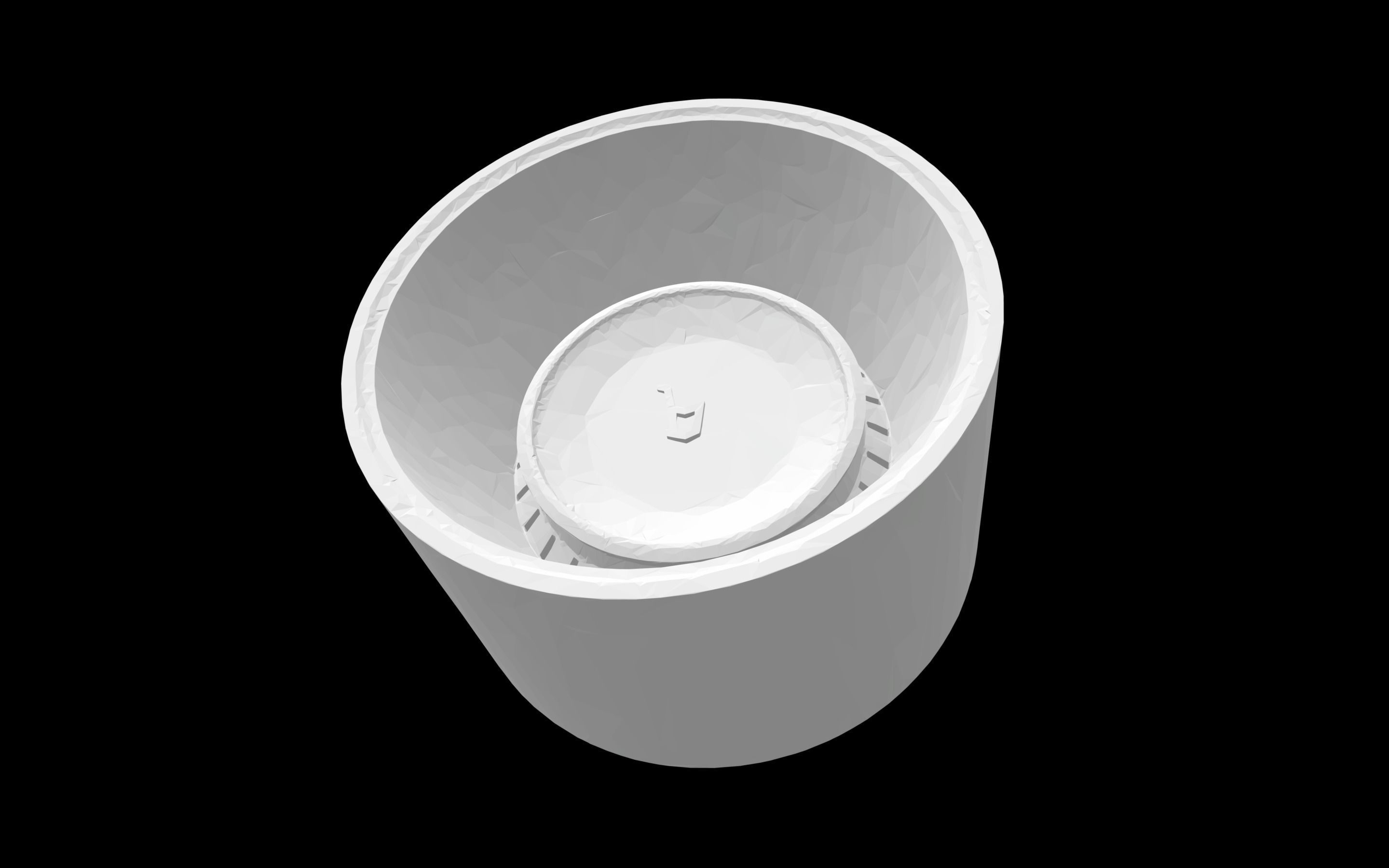 Bertone Runabout OEM scalable and printable rims 3D print model_6