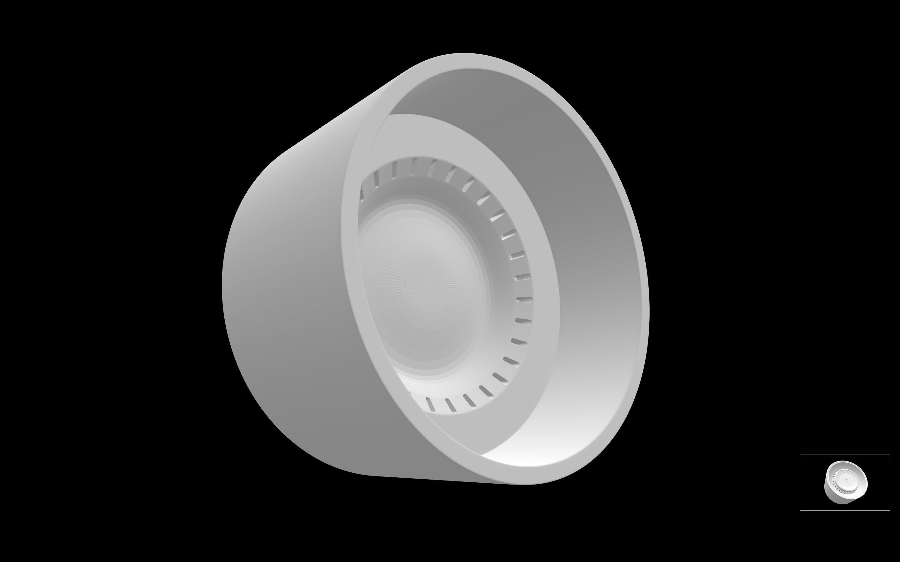 Bertone Runabout OEM scalable and printable rims 3D print model_1