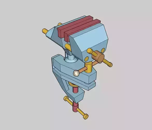 Rotary vise