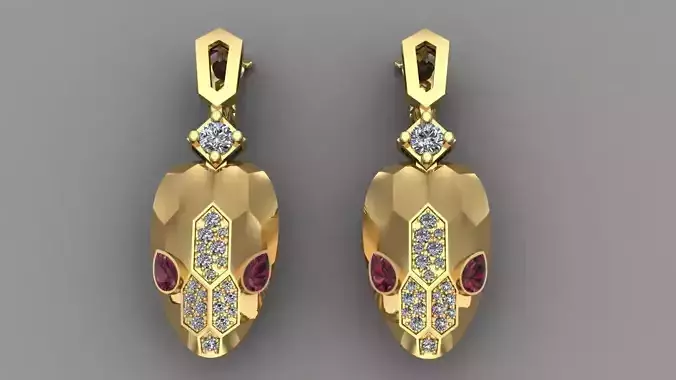 BVLGARI SERPENTI EARRINGS