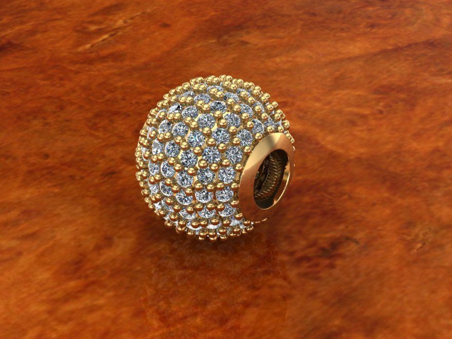 Charm ball 3d model new special model 3D print model_1