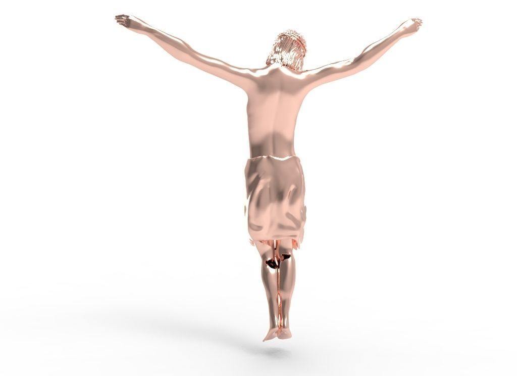 Crucifixion of Jesus Christ 3D print model_2