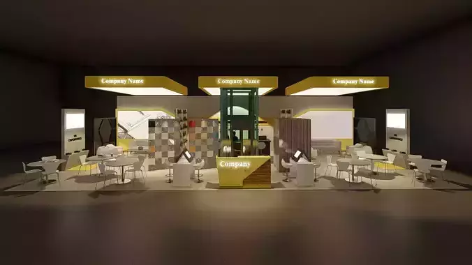 Exhibition Model trade show booth