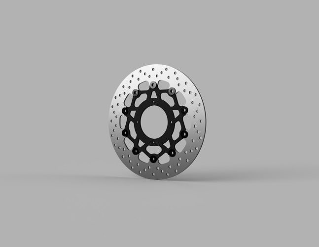 Brembo brake disc 320mm Free low-poly 3D model
