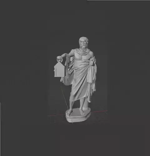 Diogenes statue  3D print model