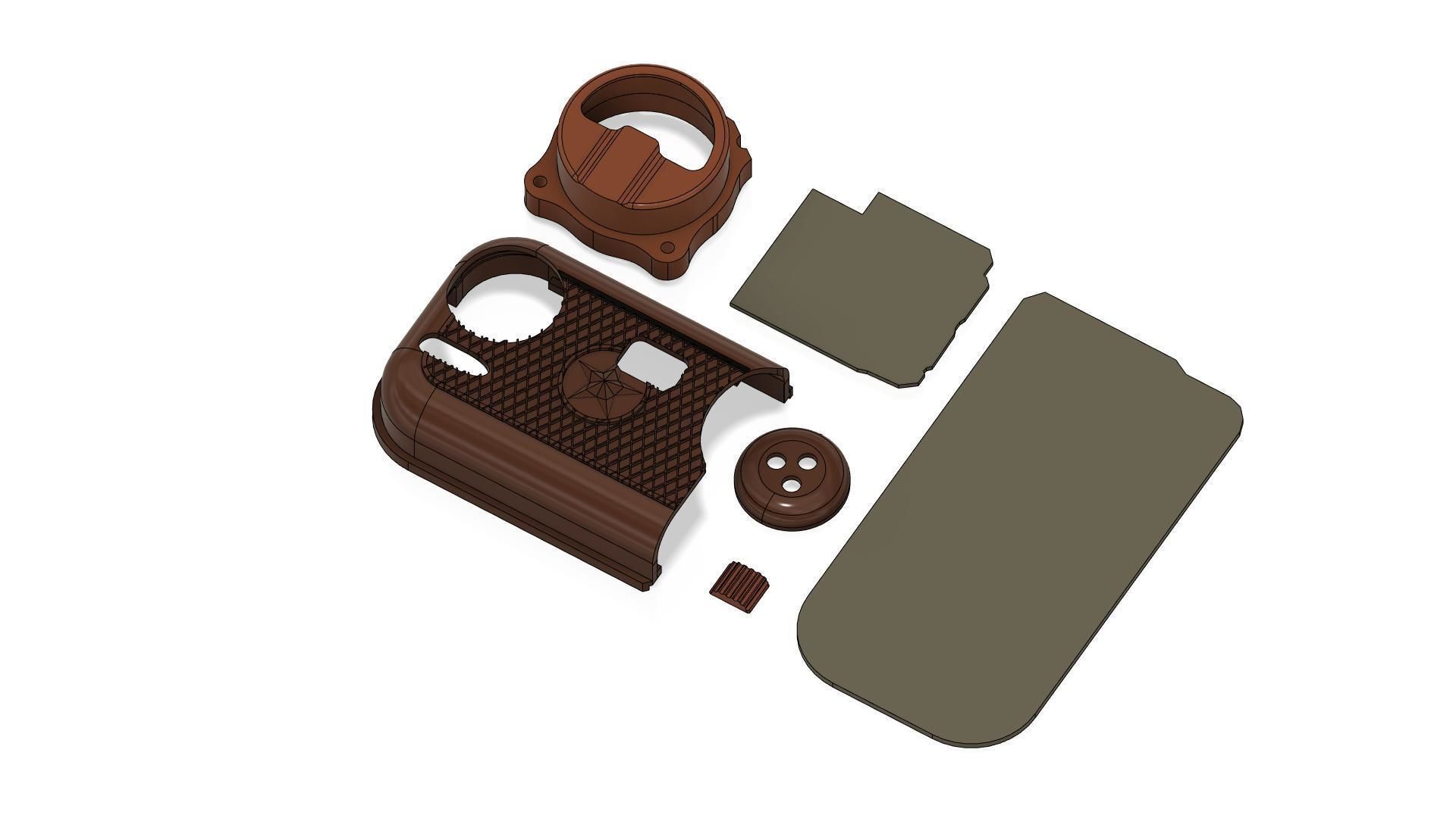 Geiger counter wristband from Metro Exodus 3D print model_4