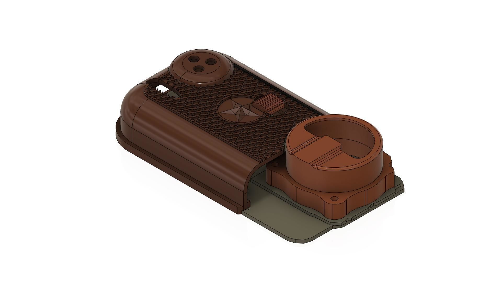 Geiger counter wristband from Metro Exodus 3D print model_2