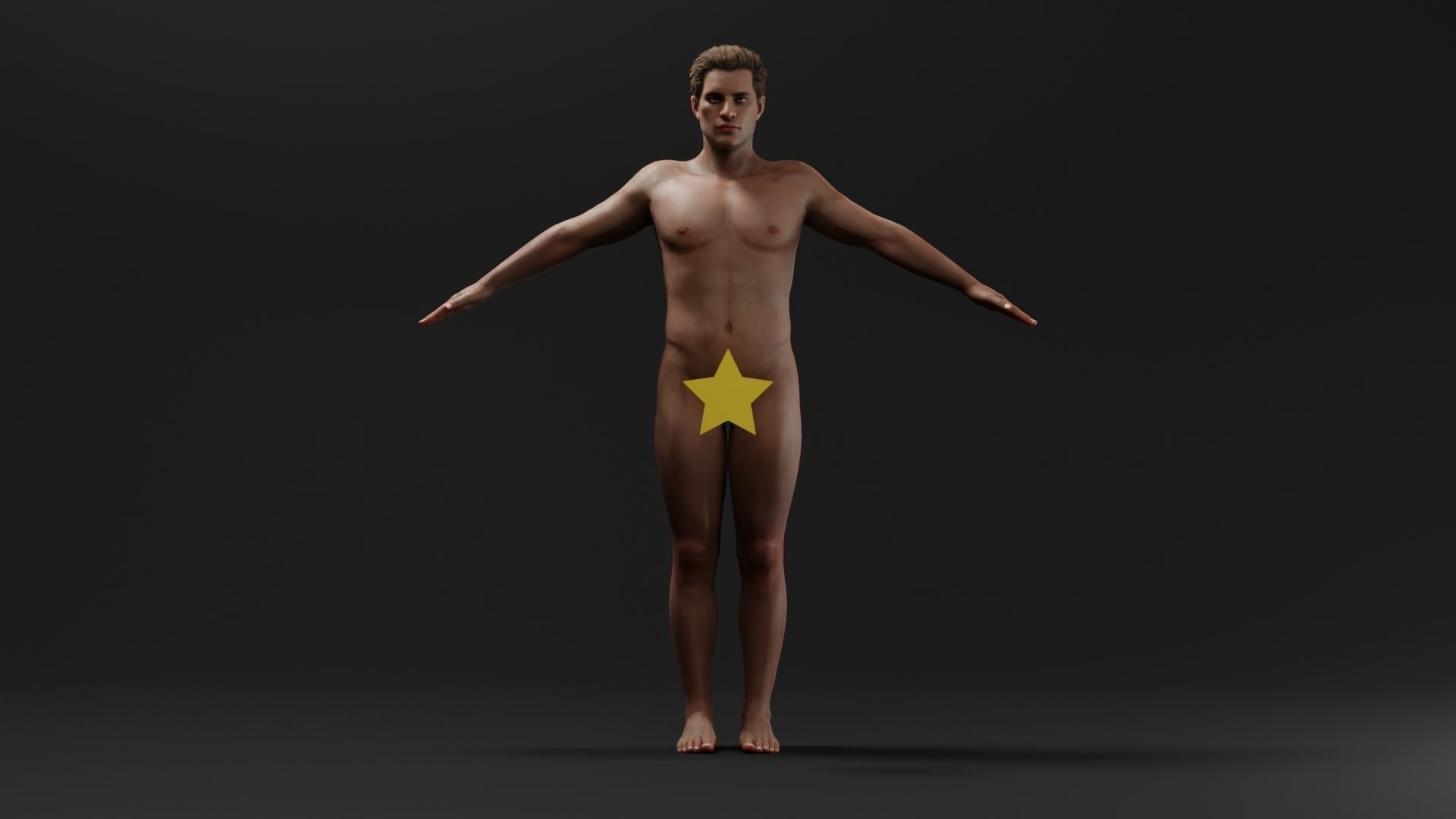 Realistic Male Character - Richard 3D model_2