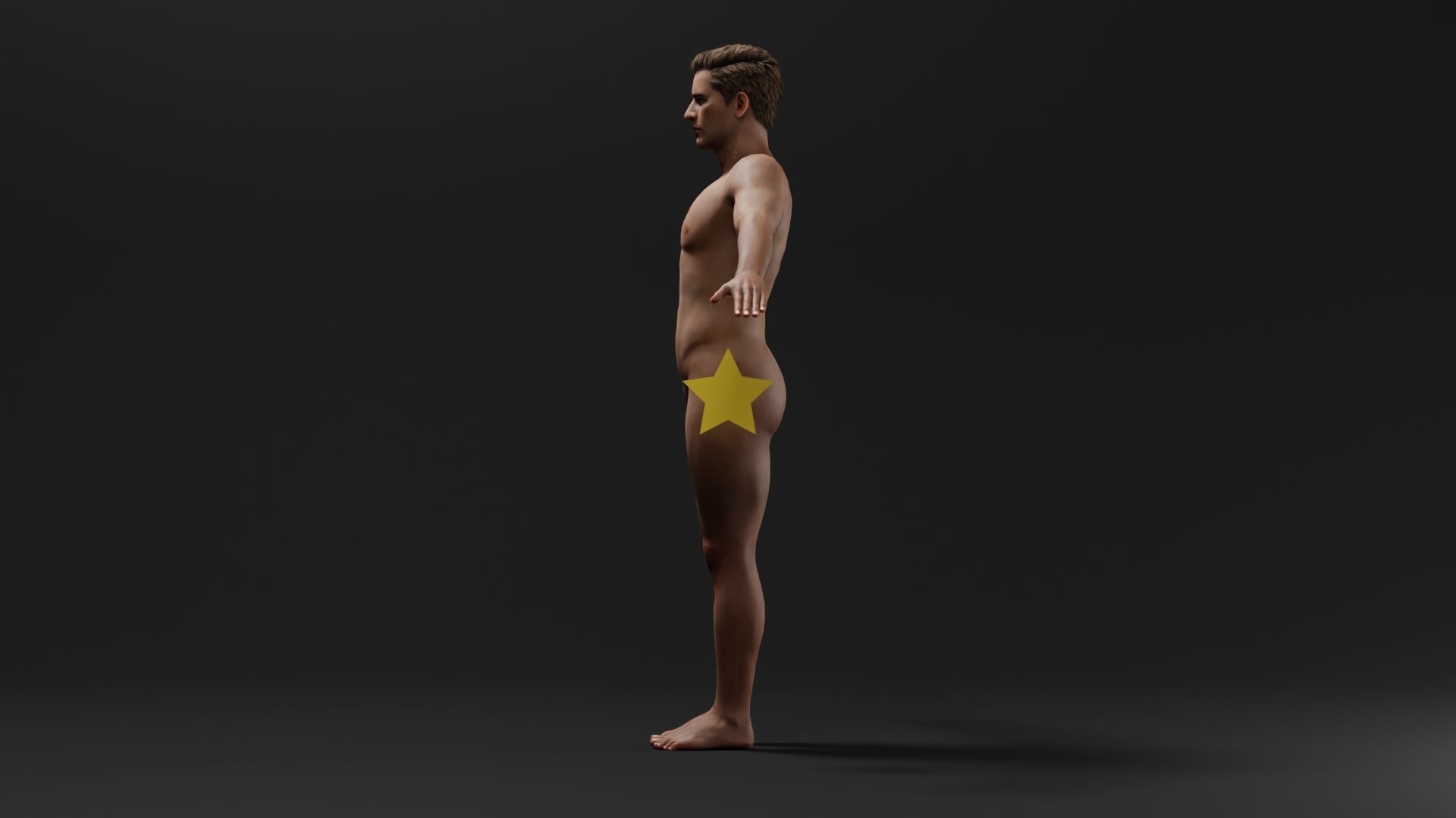 Realistic Male Character - Richard 3D model_5