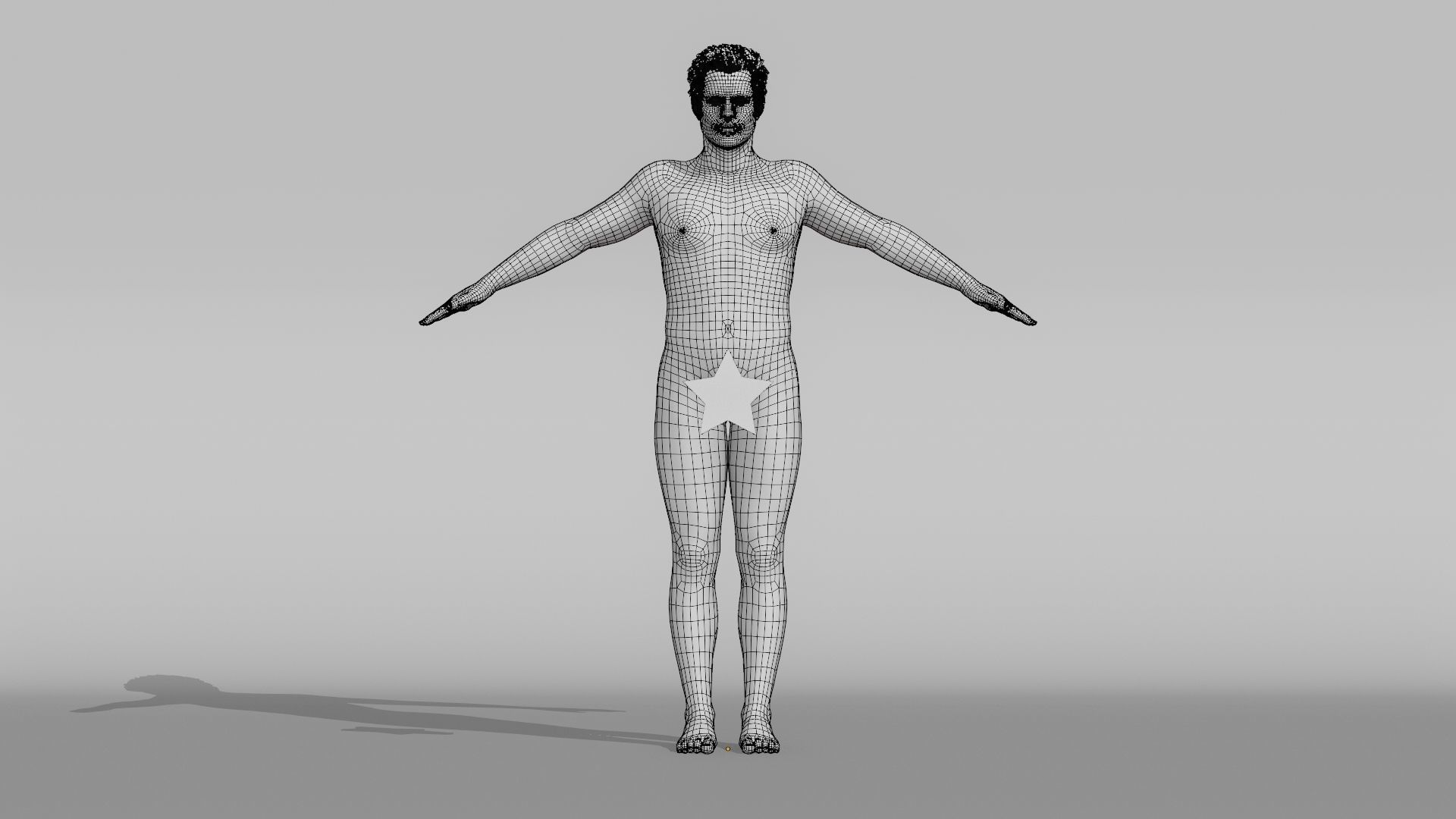 Realistic Male Character - Richard 3D model_17