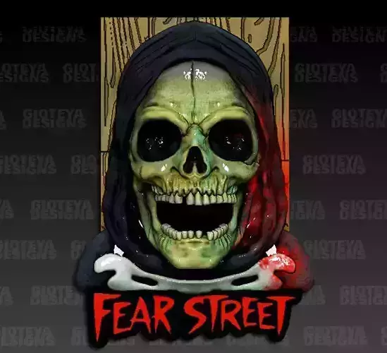 Fear Street 1994 Skull Mask Ryan Torres