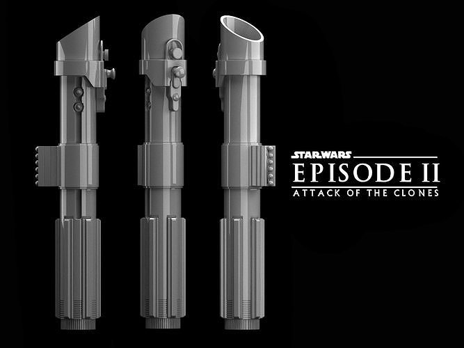 ANAKIN SABER ATOC 3D print model