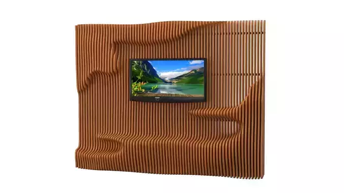 Parametric TV 3D model 04 3D model