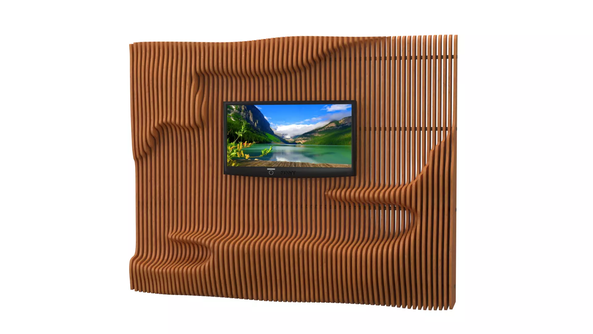 Parametric TV 3D model 04 3D model_0