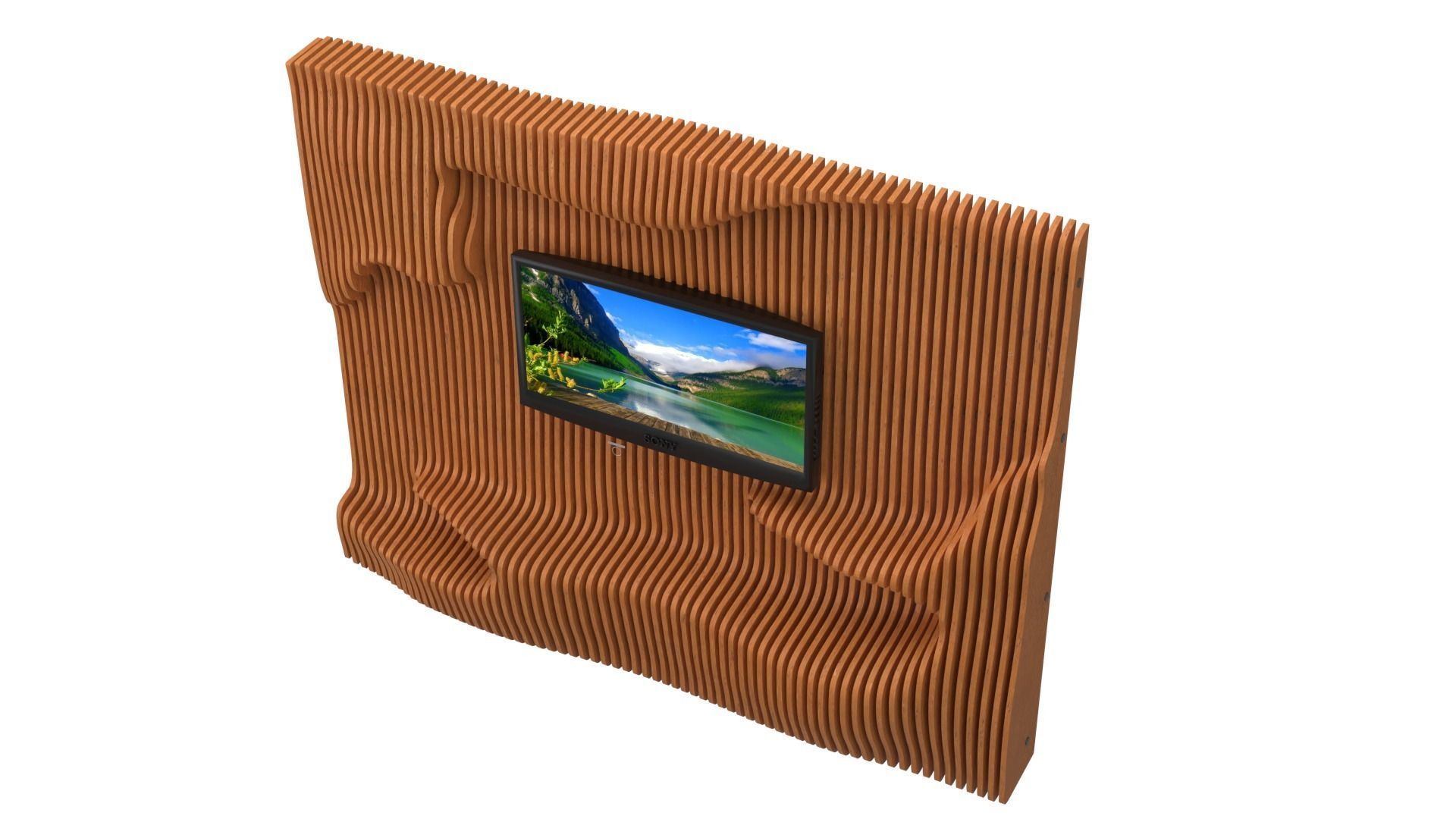 Parametric TV 3D model 04 3D model_3