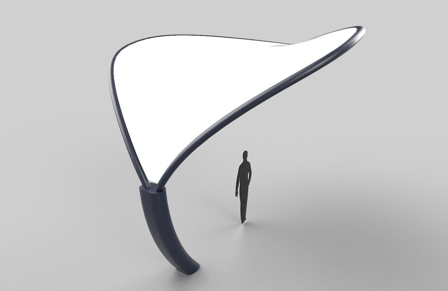 Tensile Canopy M3 Low-poly 3D model_10