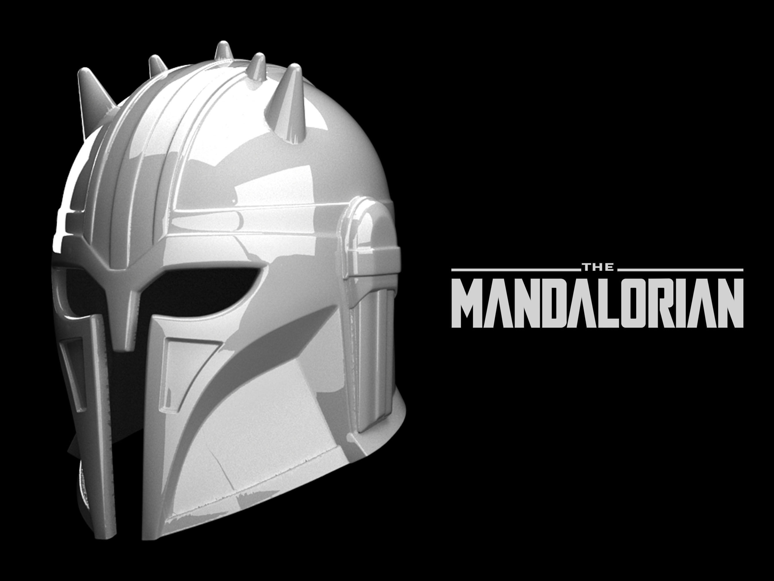 ARMORER HELMET The Mandalorian 3D print model_4