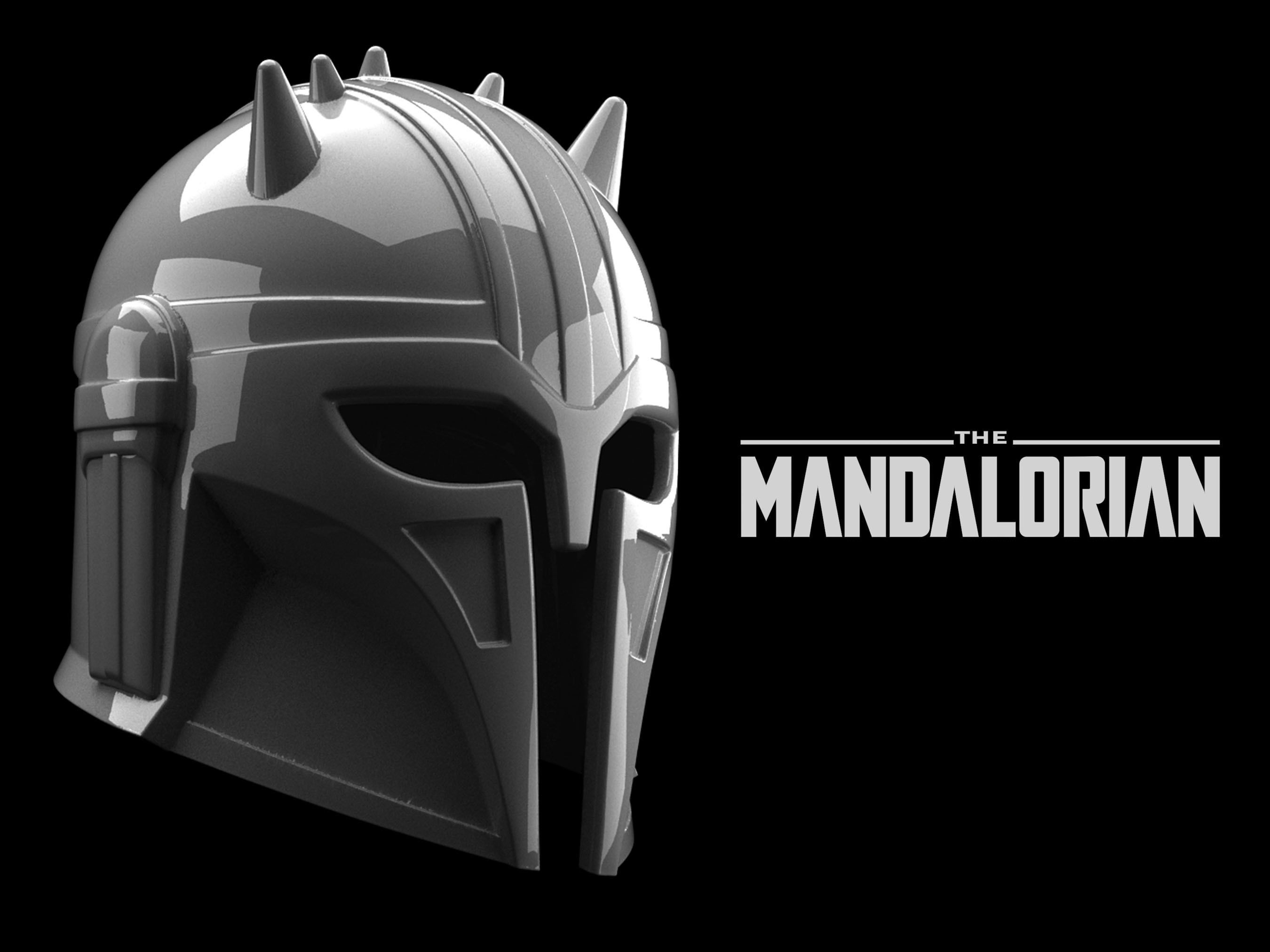 ARMORER HELMET The Mandalorian 3D print model_2