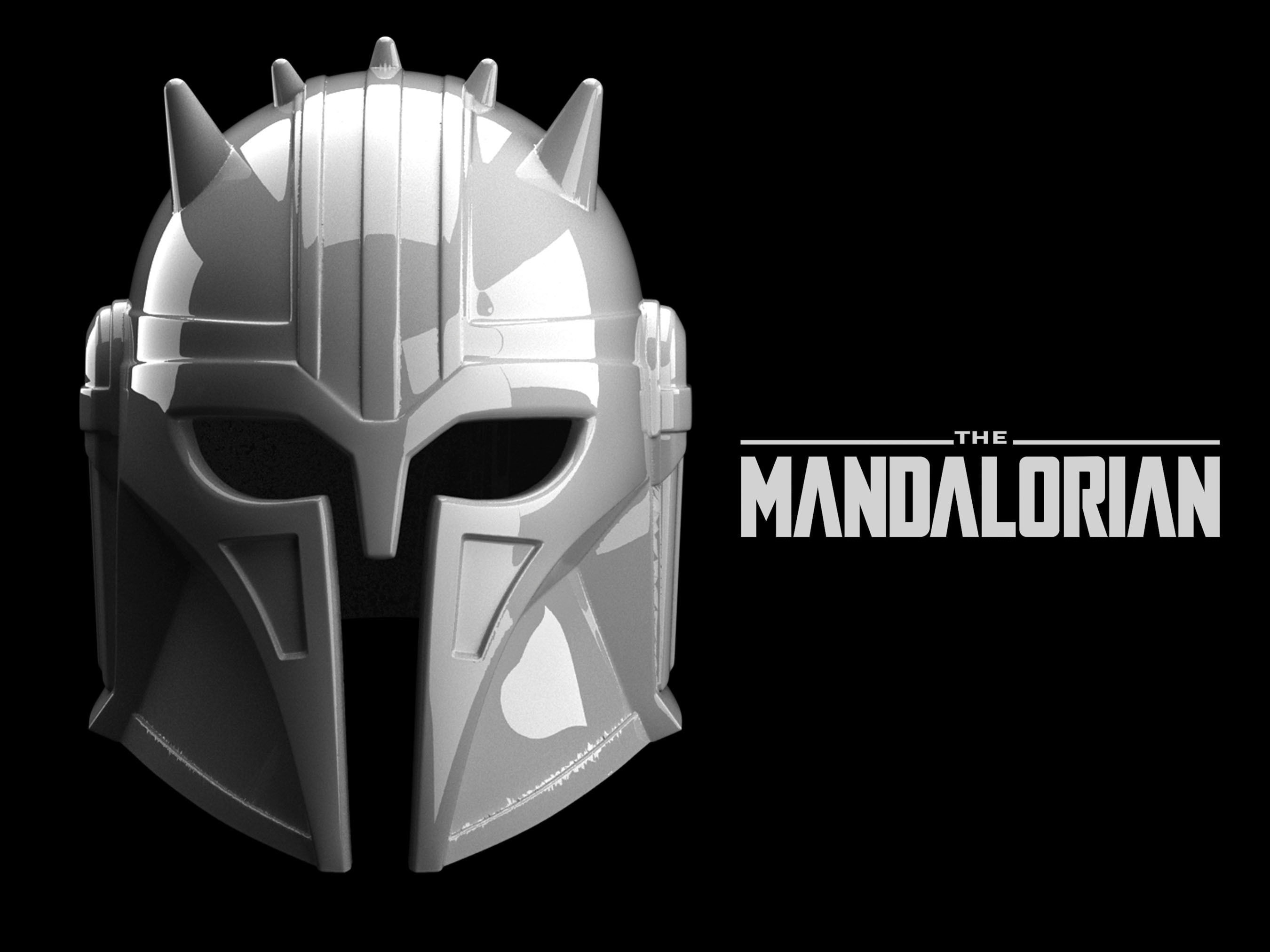ARMORER HELMET The Mandalorian 3D print model_1