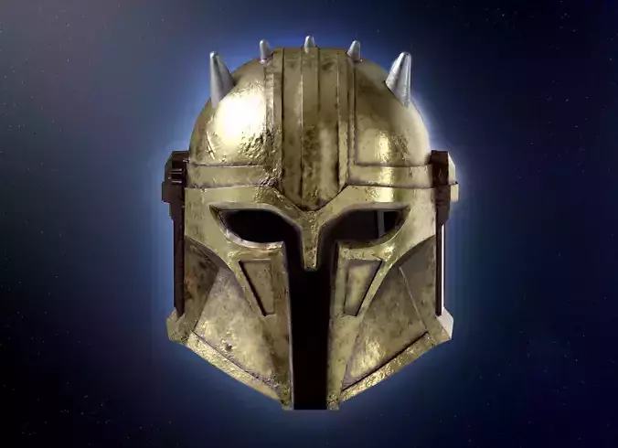 ARMORER HELMET The Mandalorian 3D print model