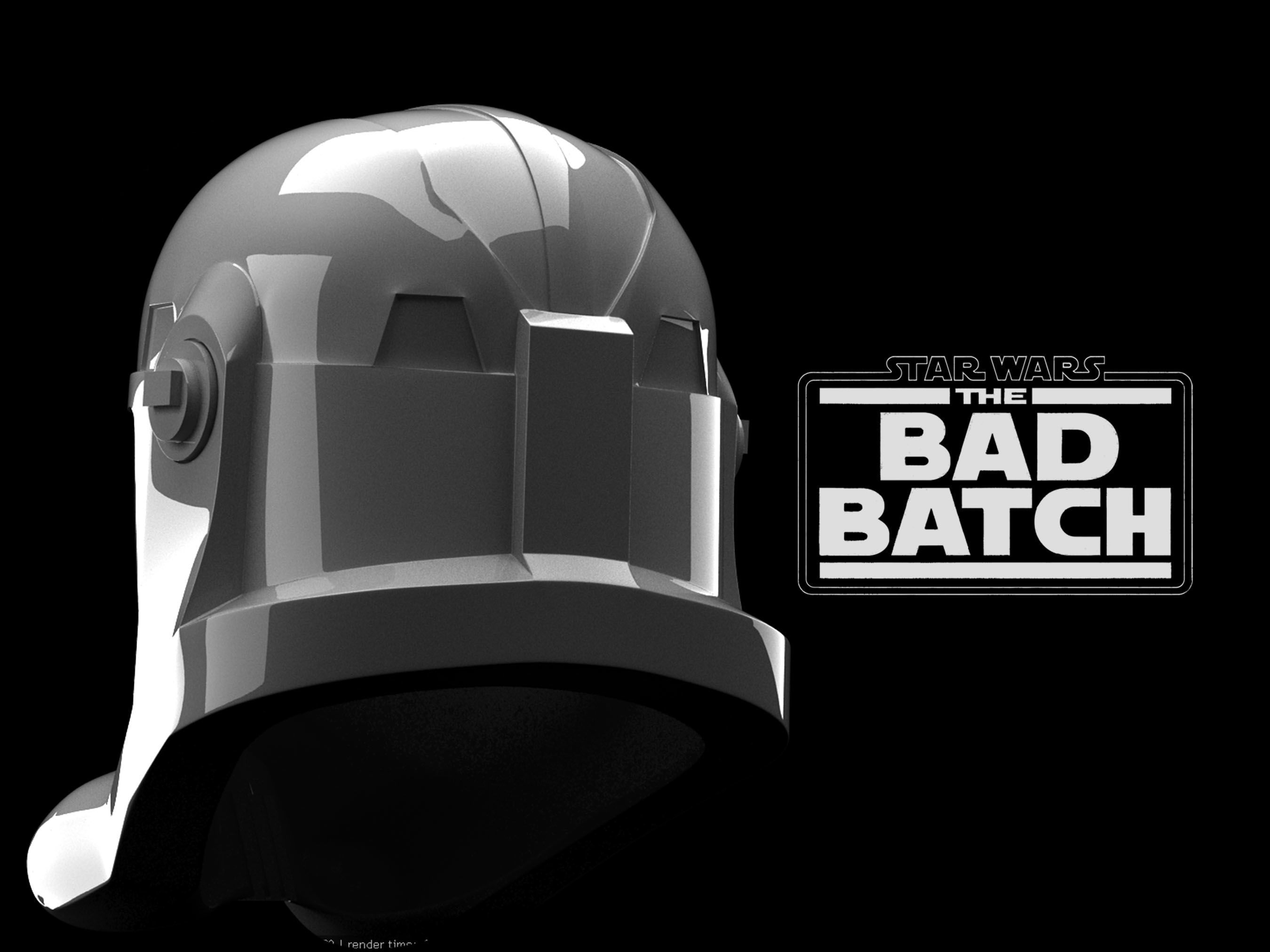 THE BAD BATCH helmet SET 3D print model_11