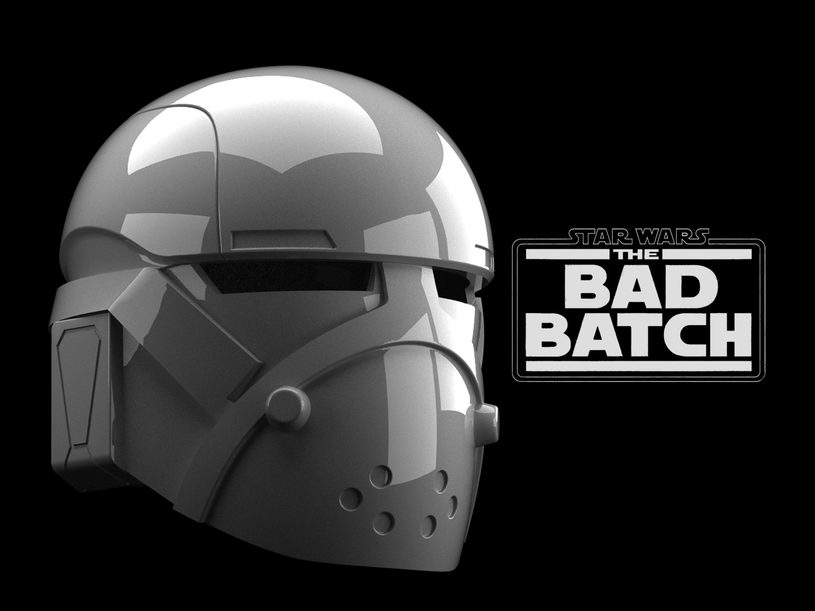 THE BAD BATCH helmet SET 3D print model_3