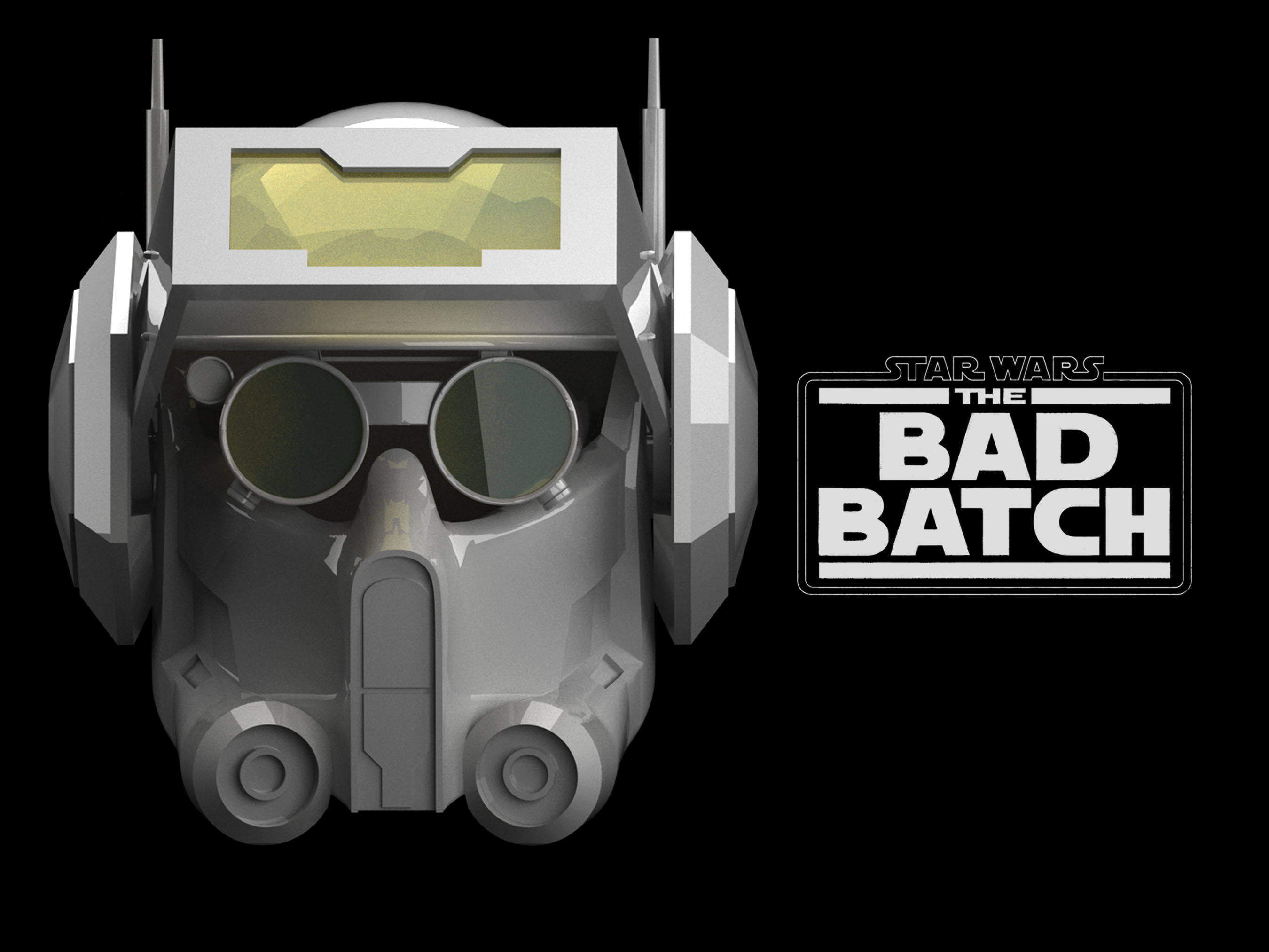 THE BAD BATCH helmet SET 3D print model_28