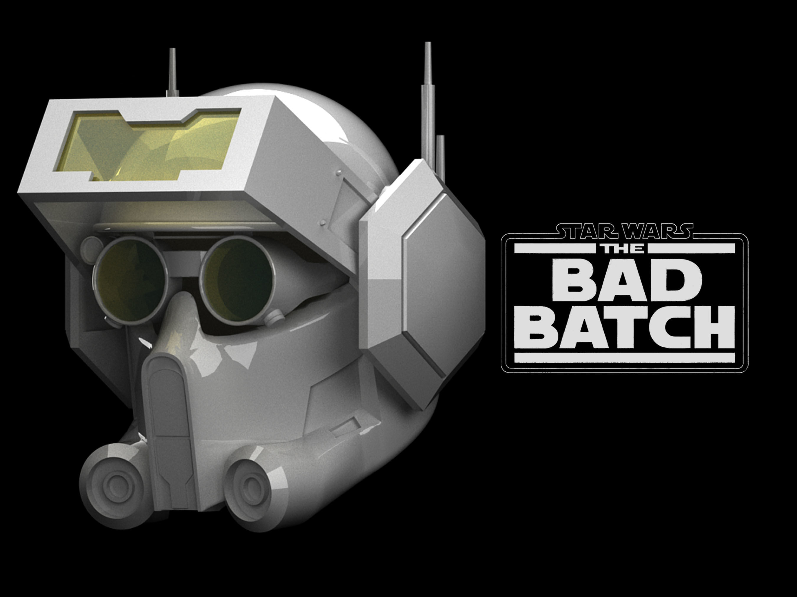 THE BAD BATCH helmet SET 3D print model_29