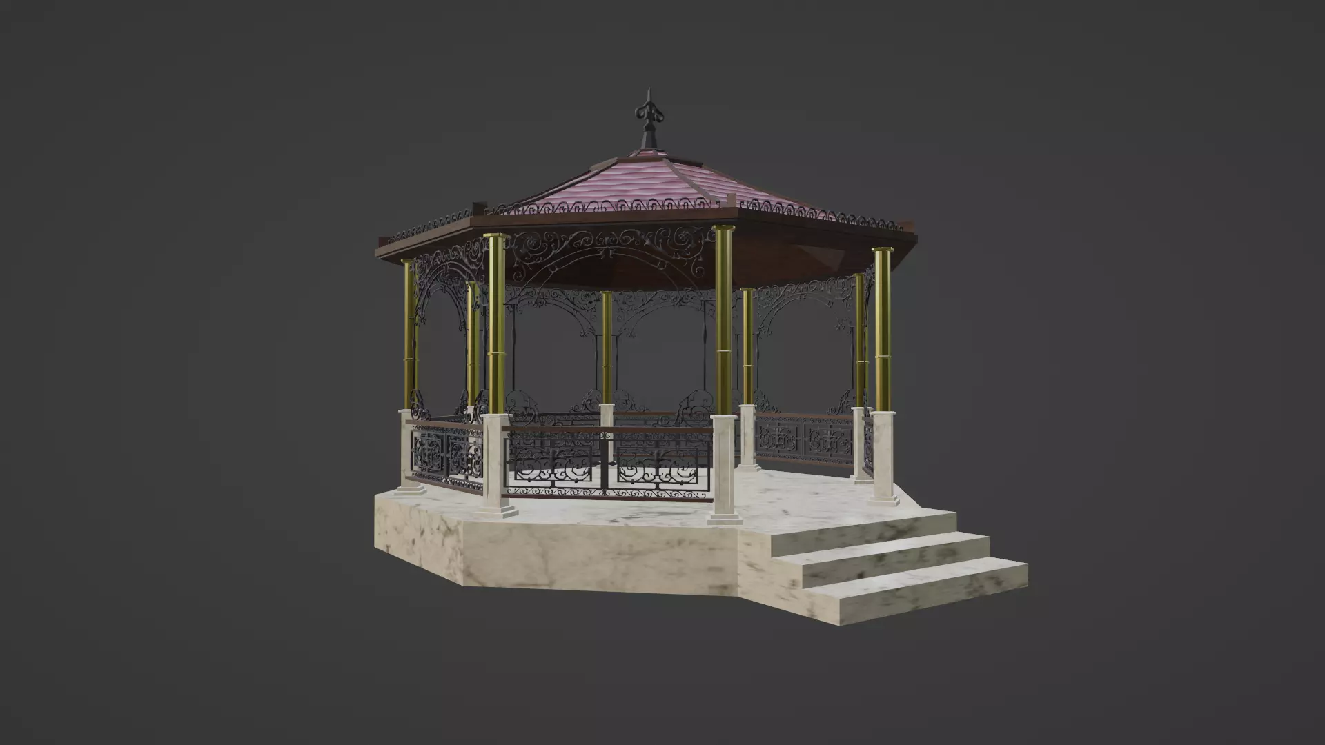 Stylized Arbor 3D model