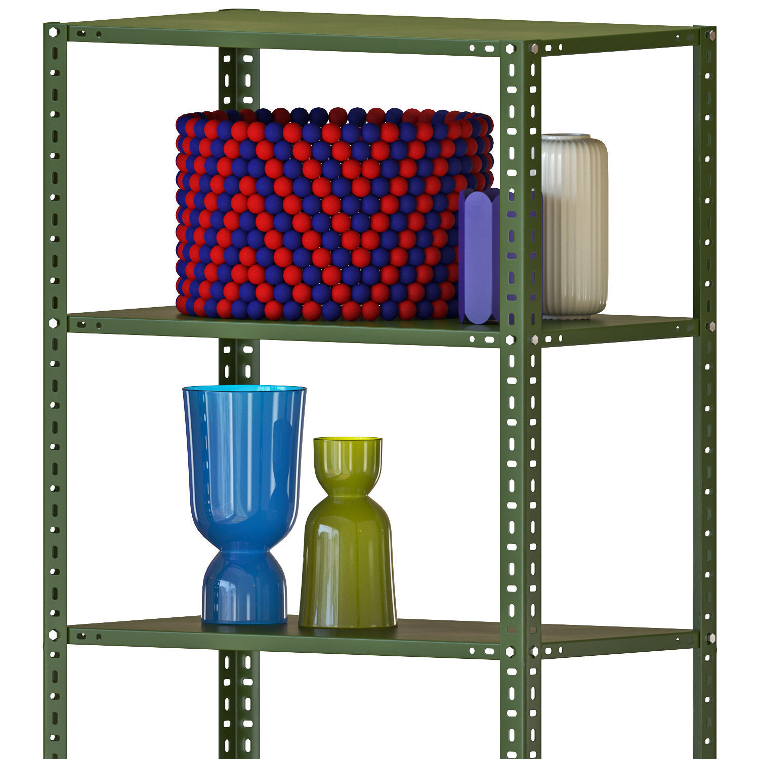 Hay Shelving Unit 200 H 3D model_1