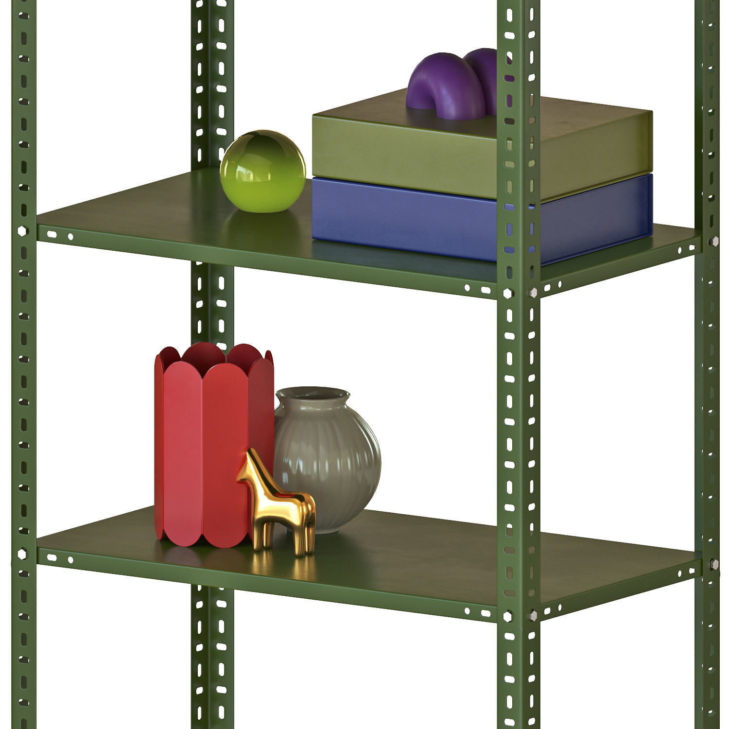 Hay Shelving Unit 200 H 3D model_2