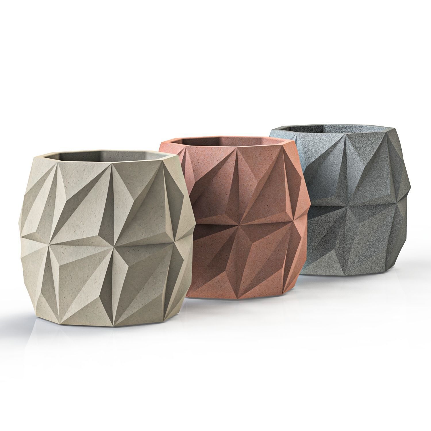 vase with outer supports for making silicone mold 3D print model_1