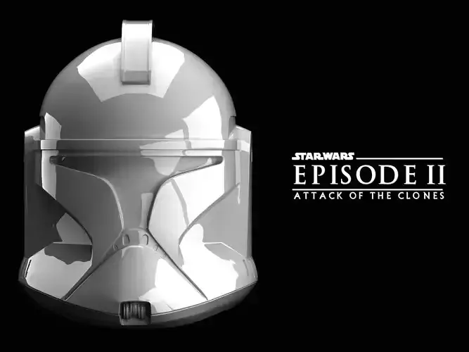 CLONE PHASE 1 HELMET Attack Of the Clones 3D print model