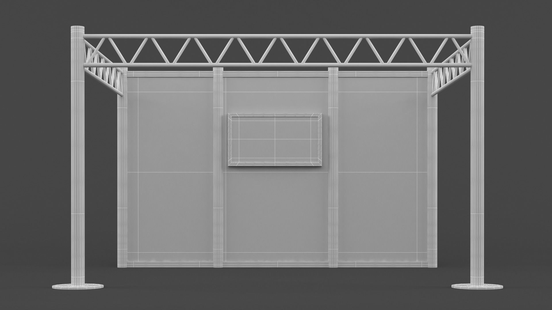 Exhibition Stand Design 3D model_6