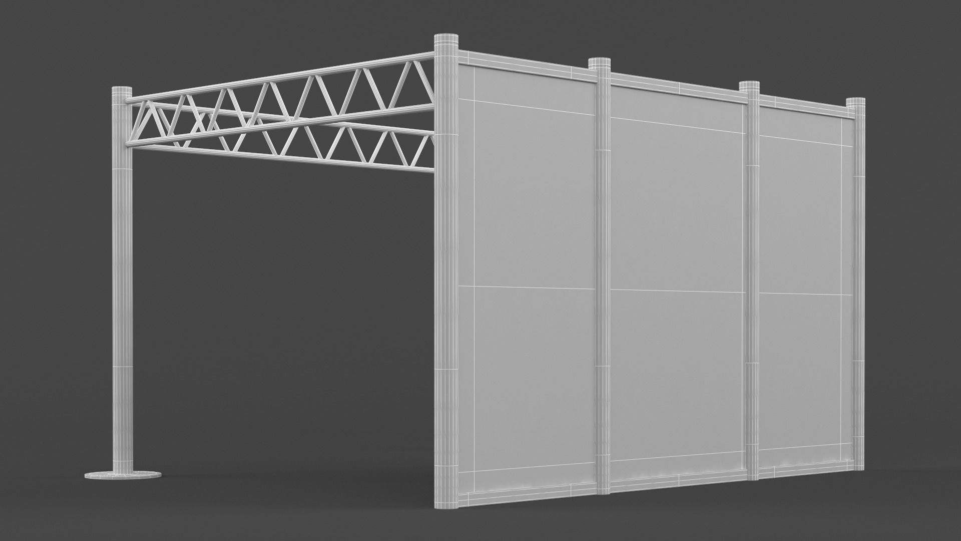 Exhibition Stand Design 3D model_9