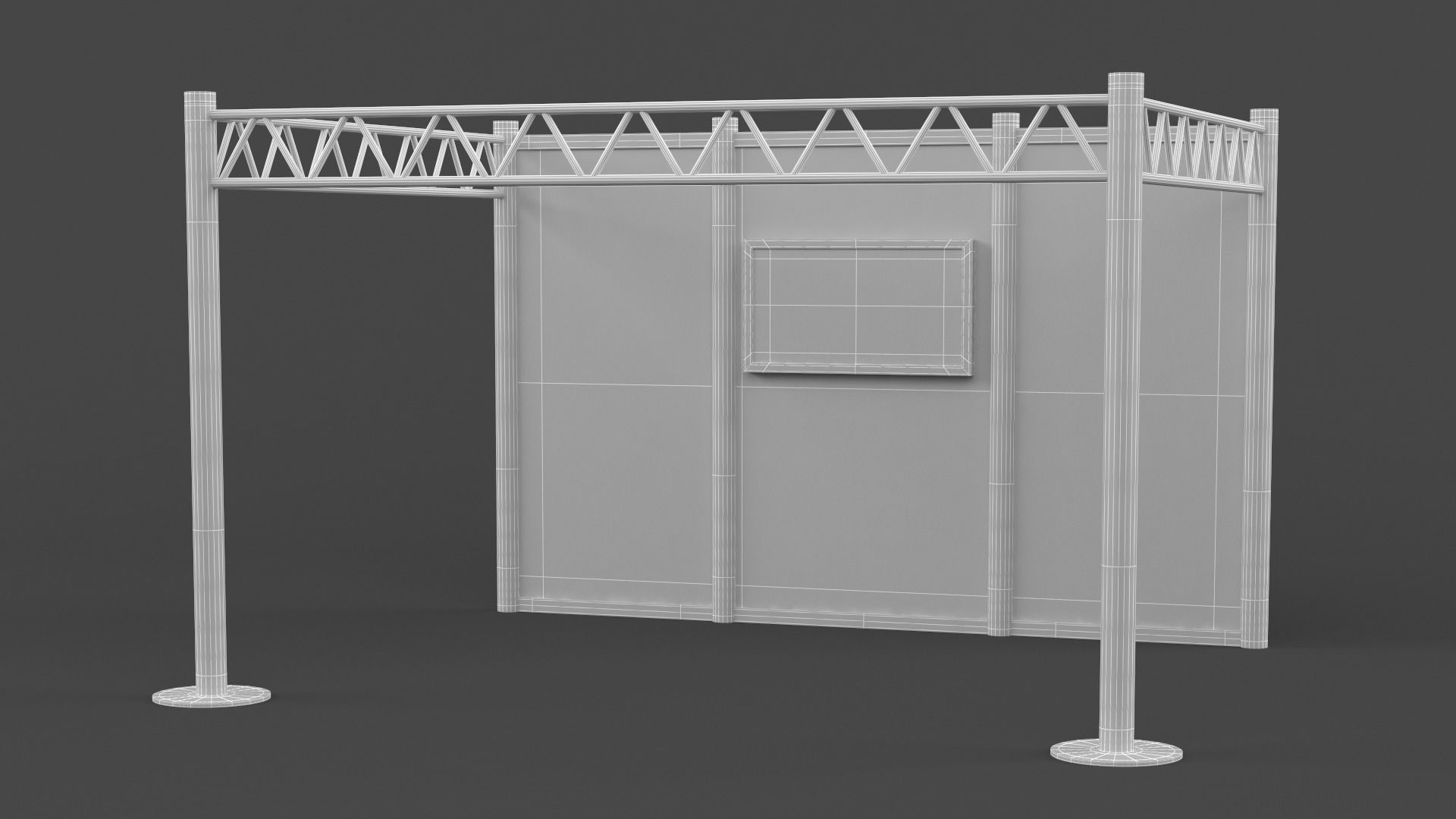 Exhibition Stand Design 3D model_7
