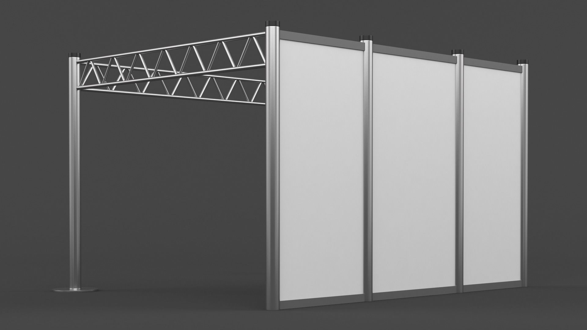 Exhibition Stand Design 3D model_3