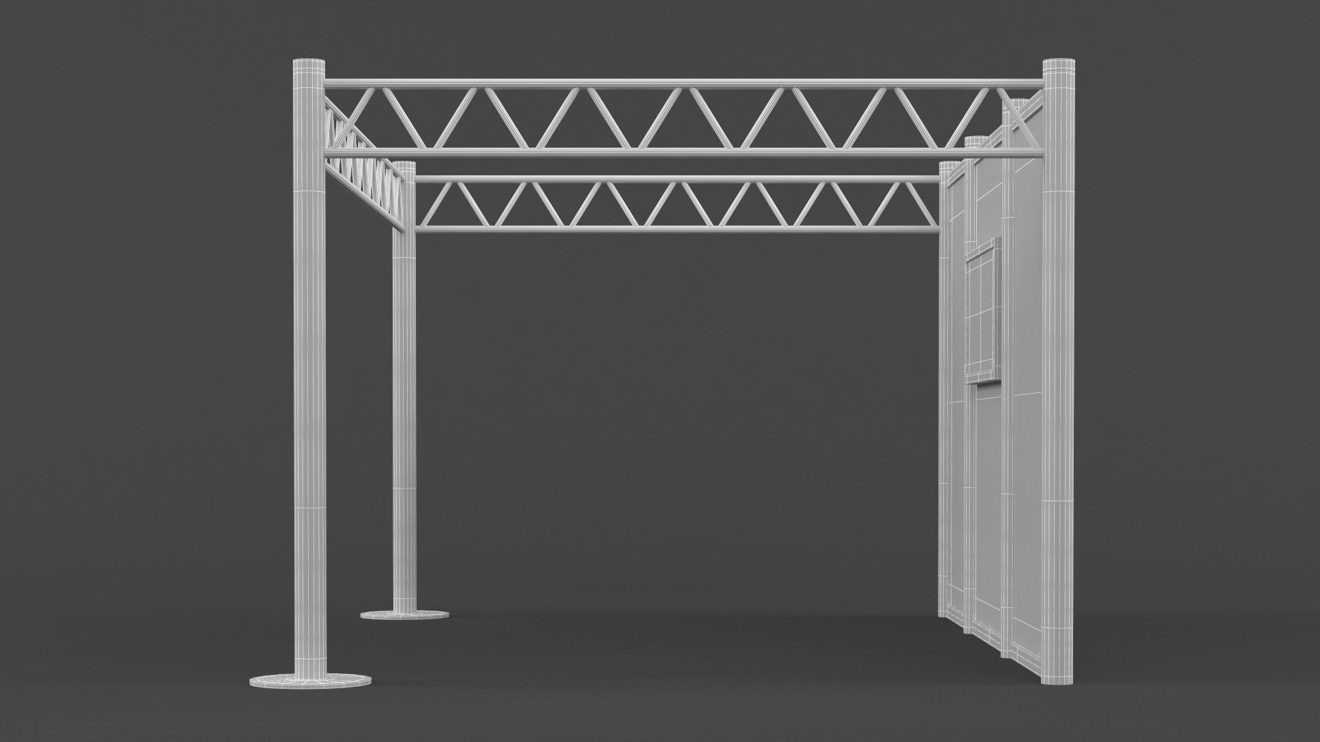 Exhibition Stand Design 3D model_8