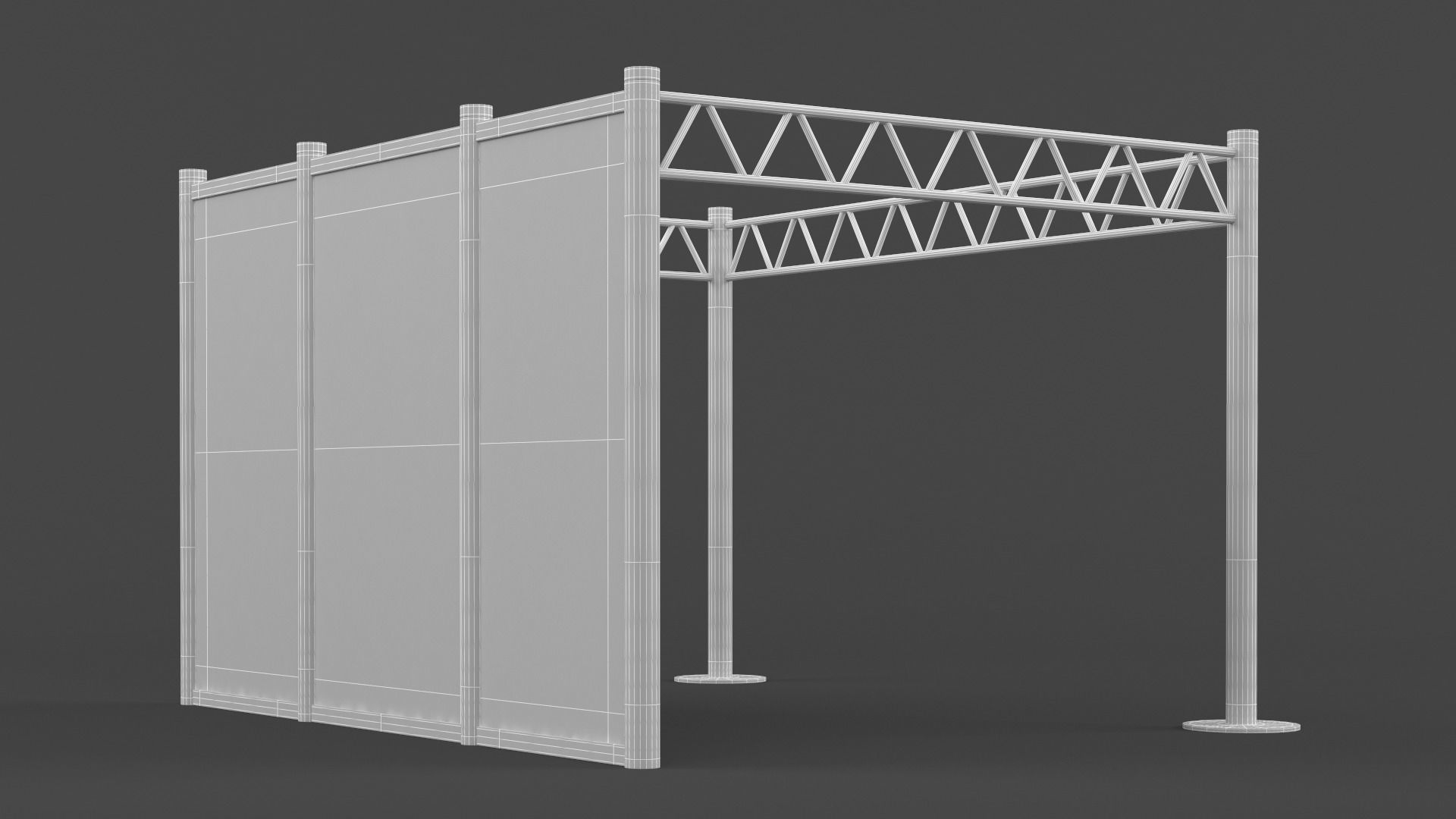 Exhibition Stand Design 3D model_10