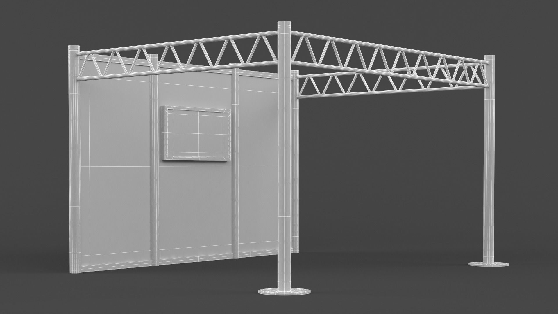 Exhibition Stand Design 3D model_11
