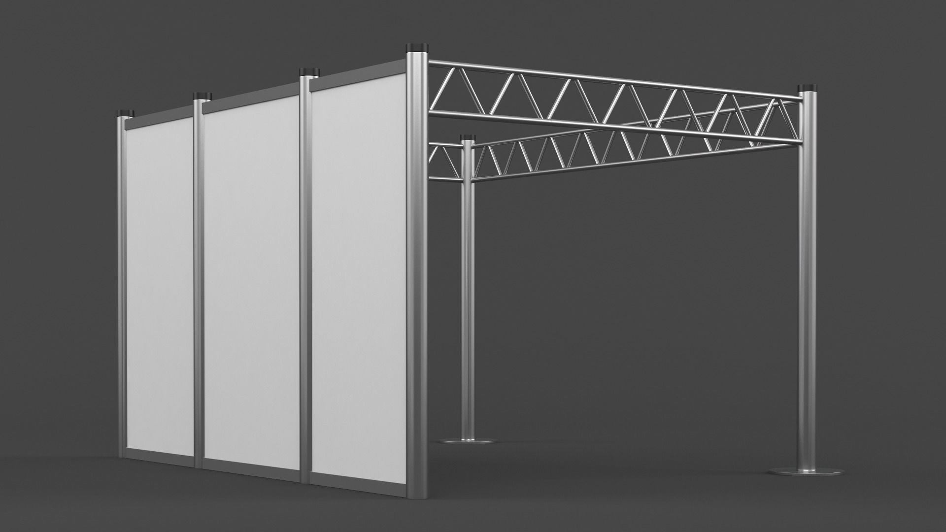 Exhibition Stand Design 3D model_4