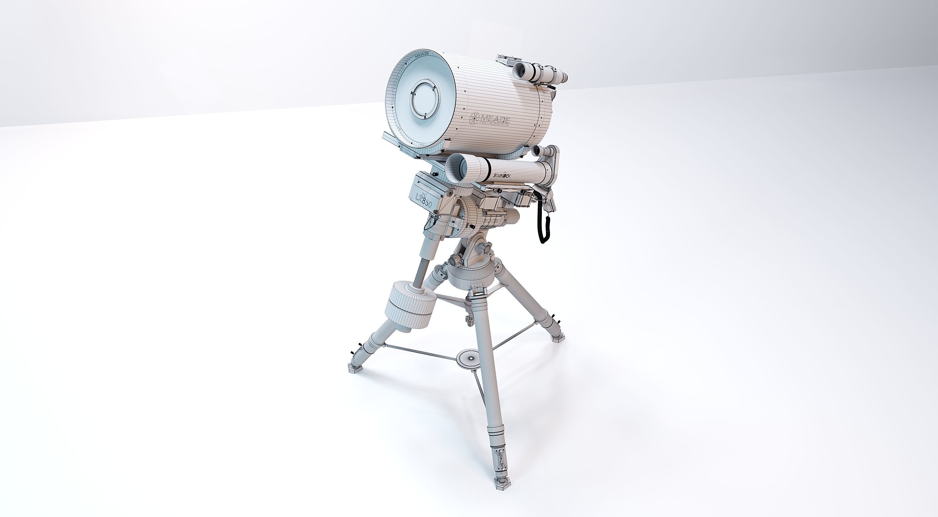 Telescope Meade 12 F-8 ACF LX850 3D model_6