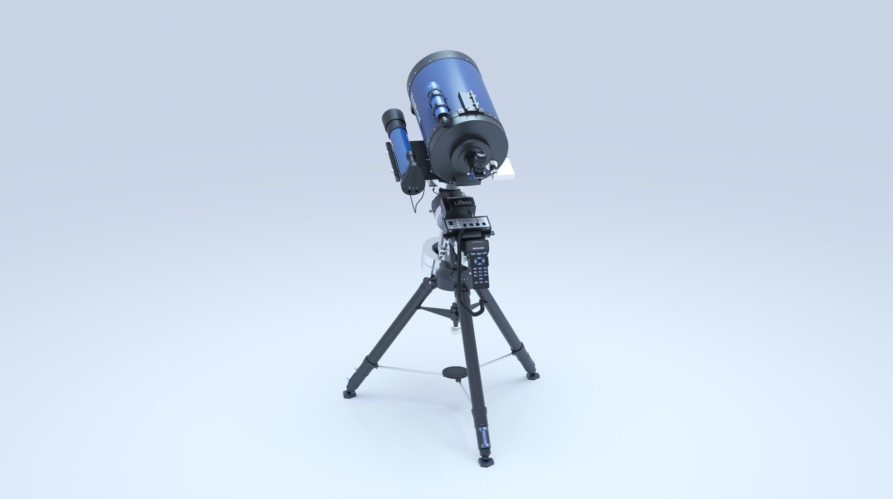 Telescope Meade 12 F-8 ACF LX850 3D model_1