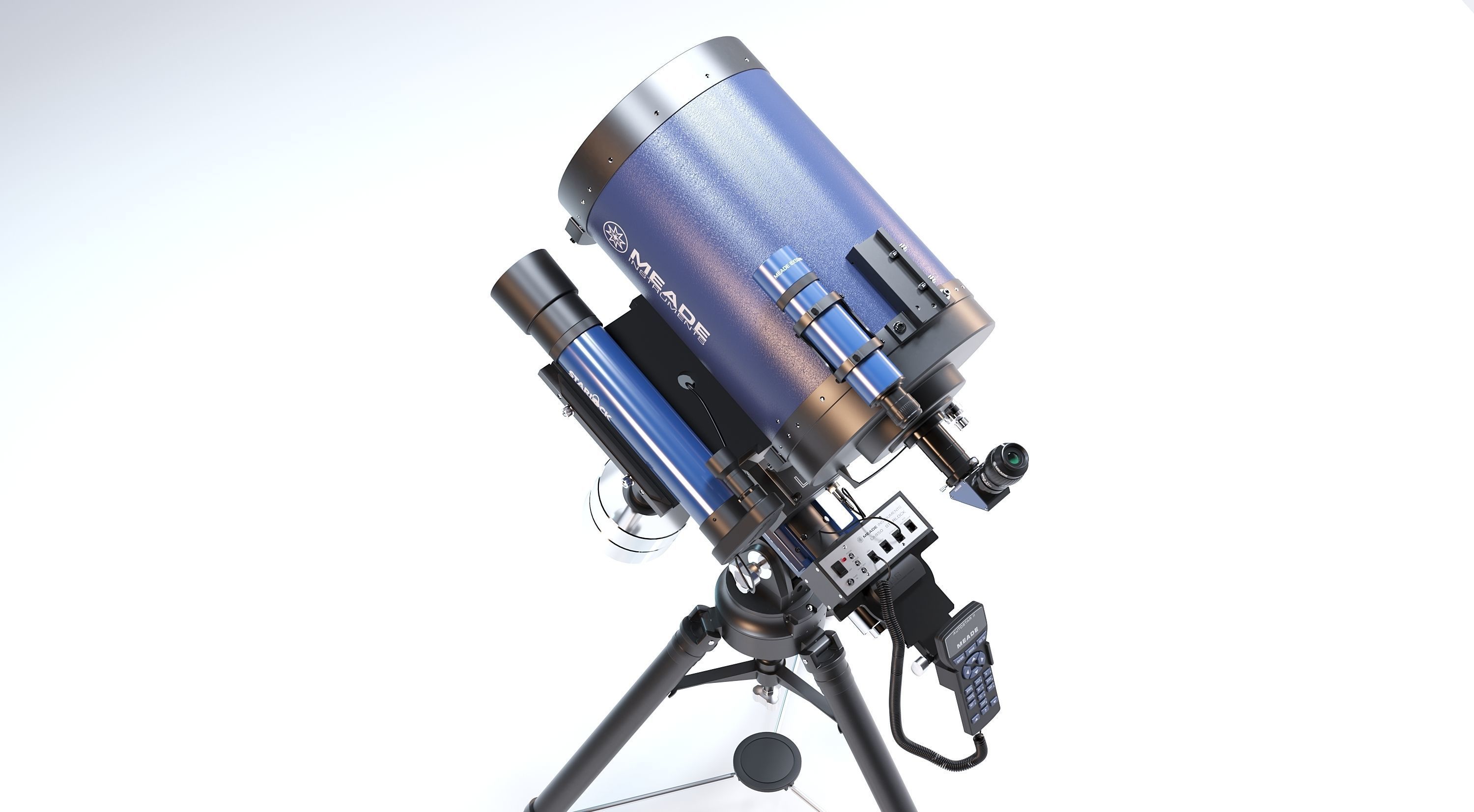 Telescope Meade 12 F-8 ACF LX850 3D model_4