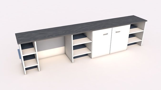 Medical Furniture Low-poly 3D model