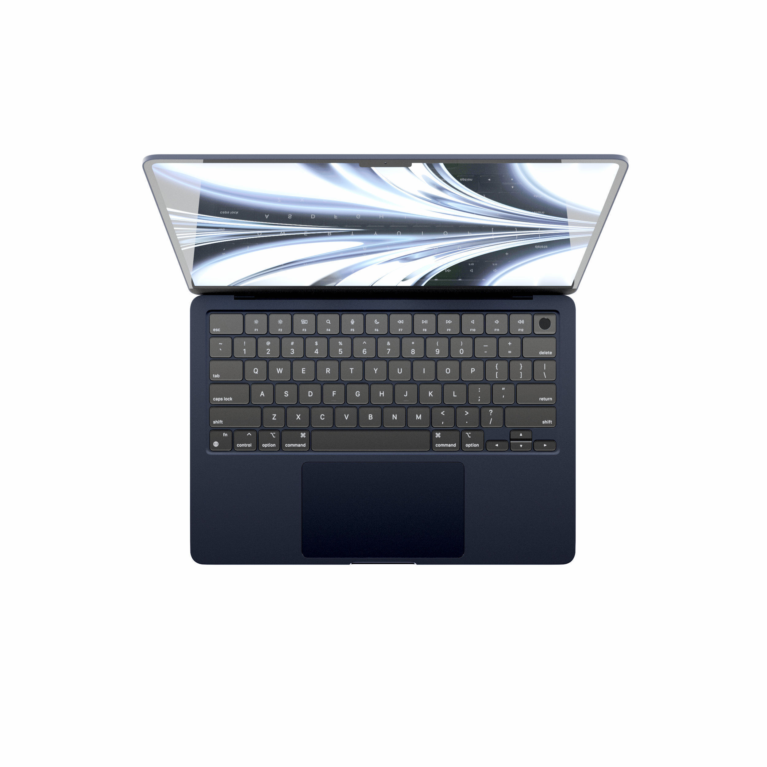 MacBook Air M2 laptop by APPLE 3D model_3