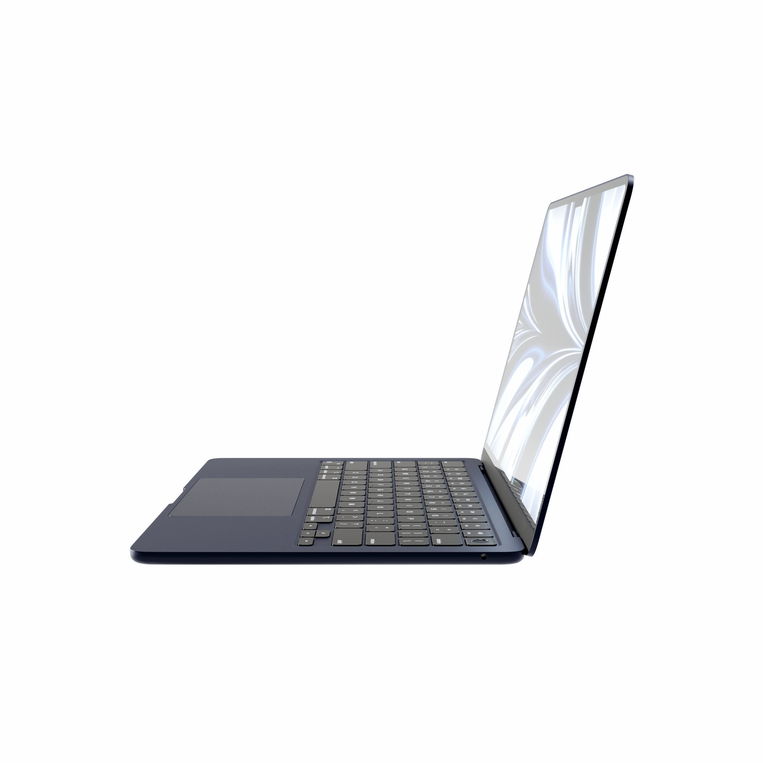 MacBook Air M2 laptop by APPLE 3D model_1